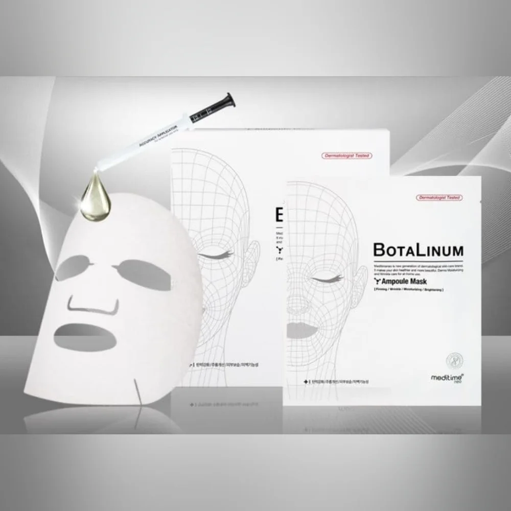 Meditime Neo KOREAN SKIN CARE Botalinum Ampoule Mask - 4 COUNT - Picture 3 of 3